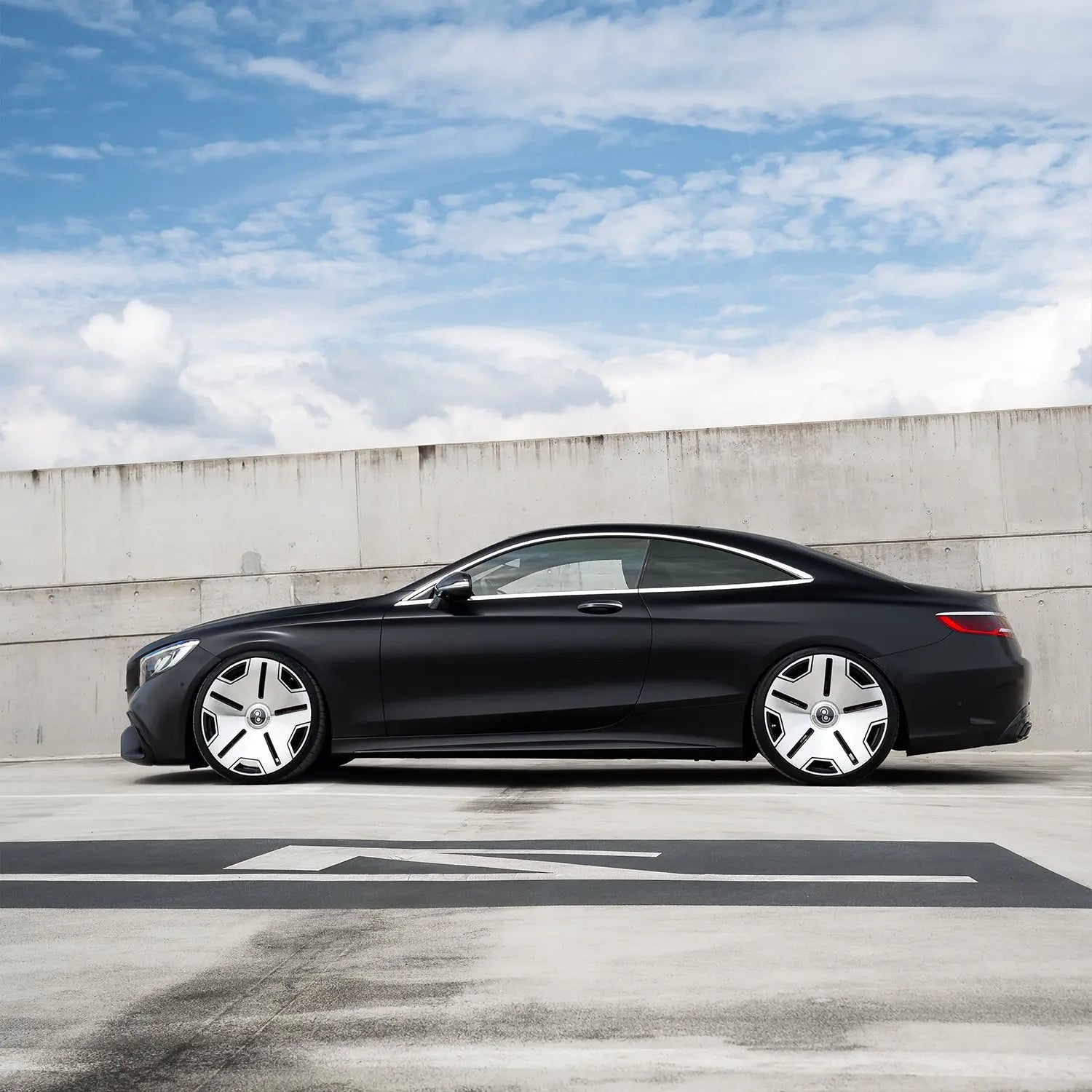 Radi8 R8L01 22 Inch Silver Wheels for Mercedes S63 AMG – Custom Fitment Setup