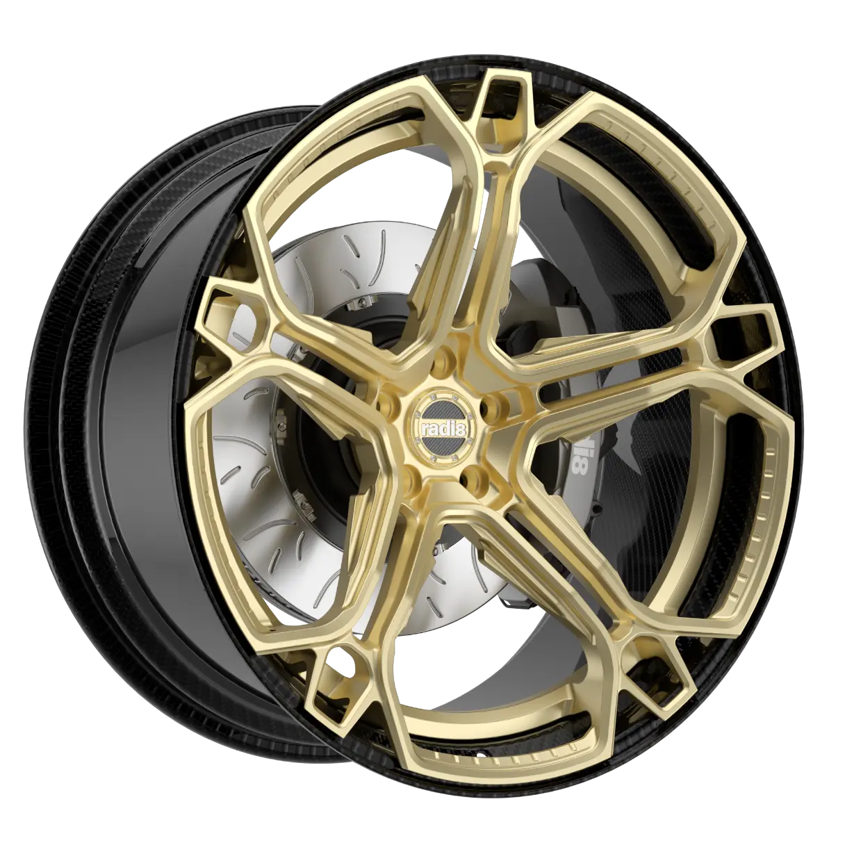 Wheels for Aston Martin – Radi8 R805, forged from pure carbon for elegance and perfect fitment
