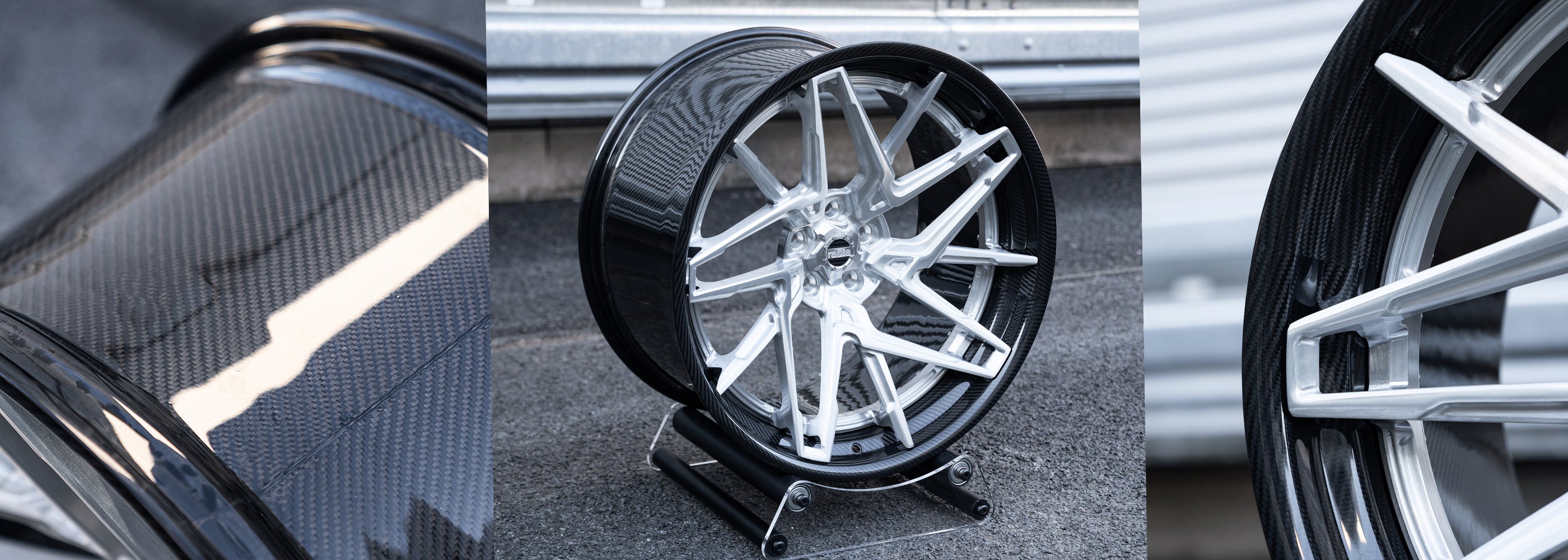 Wheels for BMW – Radi8 R803 full carbon forged wheel with ultra-lightweight design and bold structure
